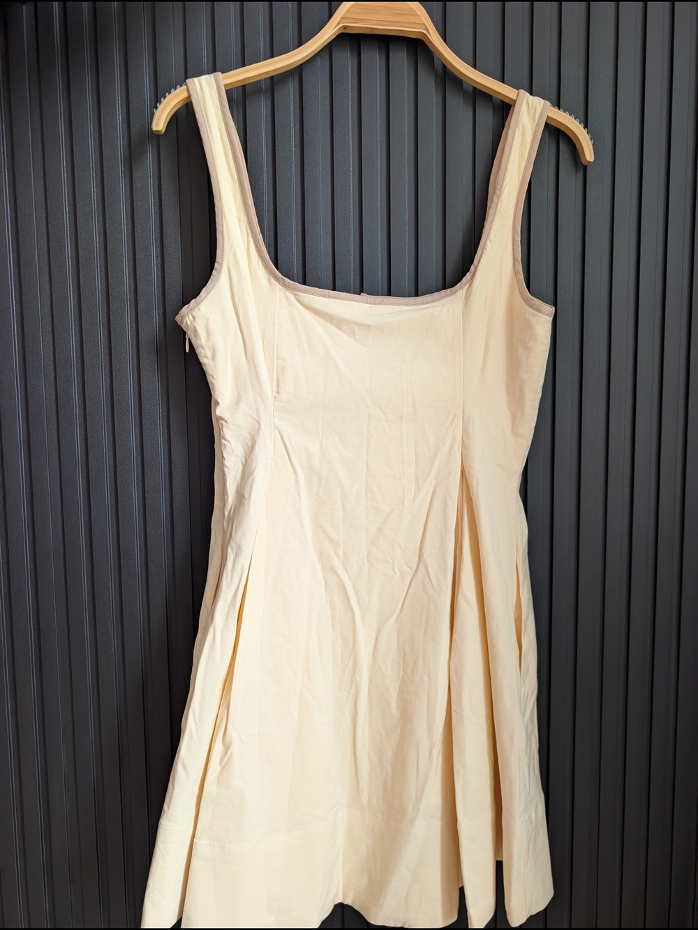 Anthropologie Maeve Arlette Mini Dress Yellow Size S NWT - Picture 4 of 14